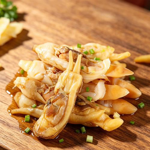Fresh Razor Clam Meat Cleaned
